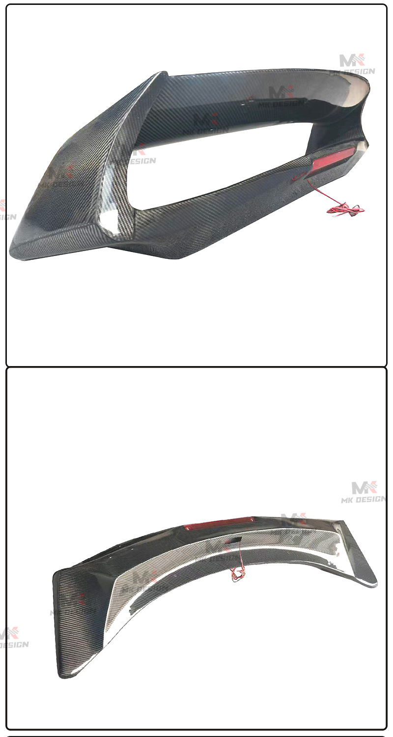 Suitable for Nissan 370Z Amuse Z34 Carbon Fiber Large Rear Wing Rear Spoiler Fixed Wing
