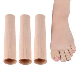 纤维可裁剪保护硅胶防磨脚分趾套 拇指外翻手指套脚趾套工厂