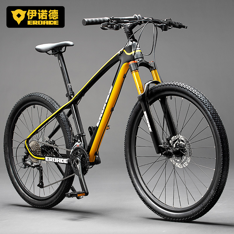 Inode Eroade Carbon Fiber Mountain Bike Men's Off-Road Variable Speed Racing Air Pressure Shock-Absorbing Ultra-Light Bicycle Women's