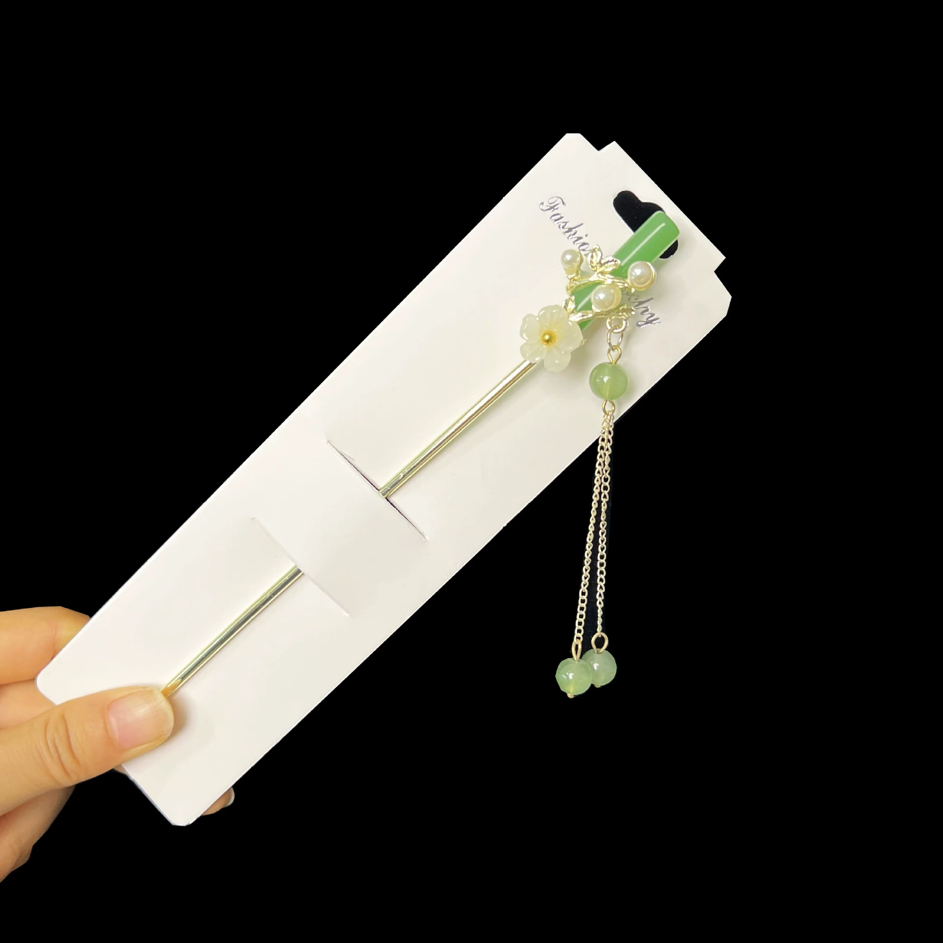 Hairpin Hanfu заколка для волос, орхидея цветочный декоративный аксессуар для волос, простая элегантная китайская стиль