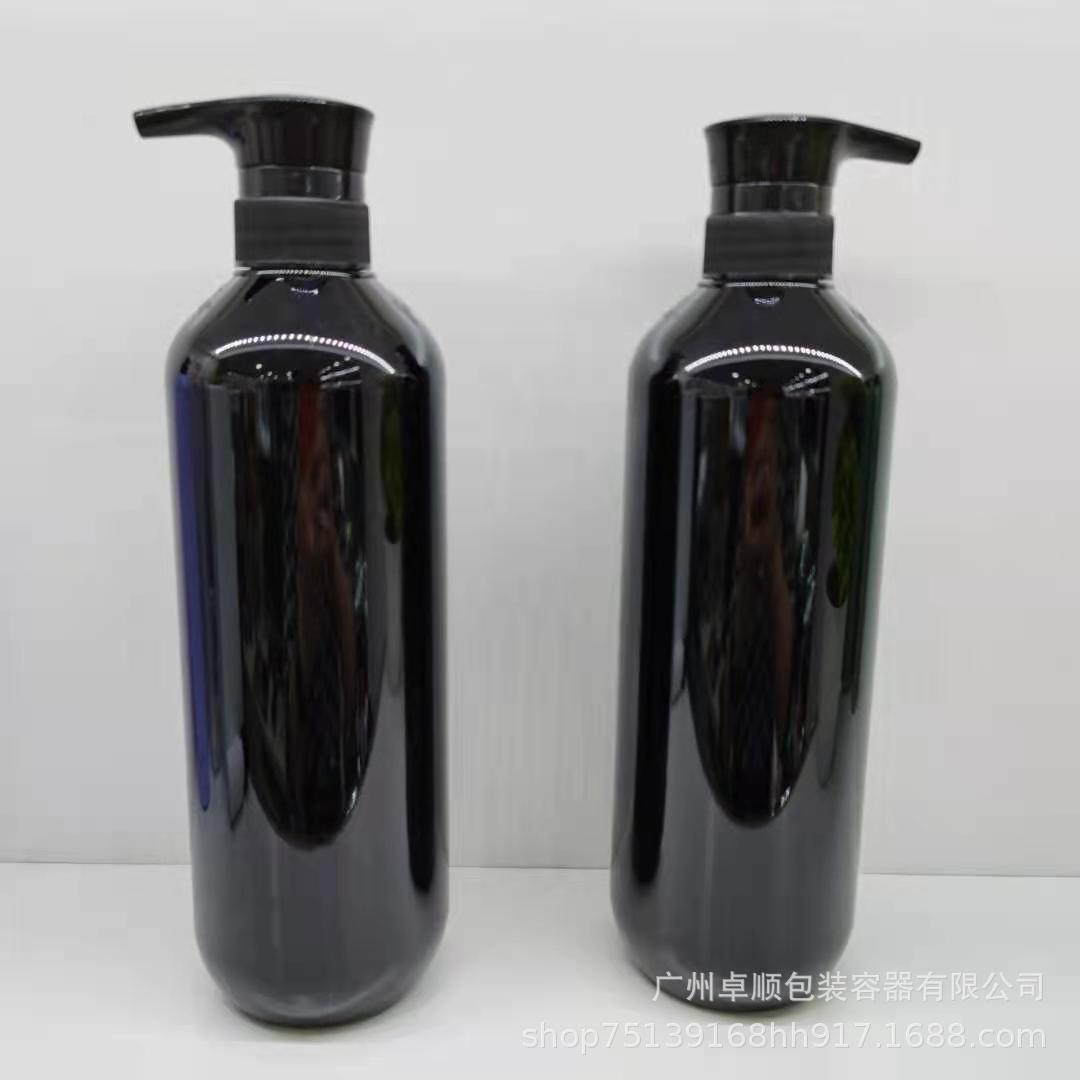 厂家批发800ML洗发水沐浴露护发素化妆品瓶PET塑料按压瓶