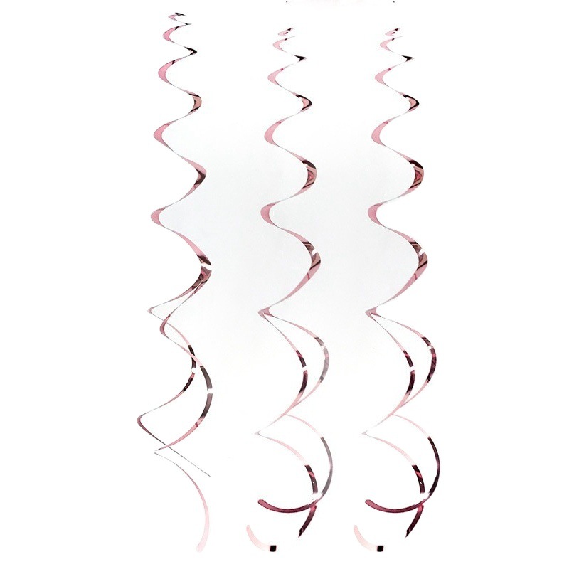 Fiesta transfronteriza doble espiral adornos Año Nuevo cumpleaños tema decoración tienda vórtice Garland lentejuelas colgante al por mayor