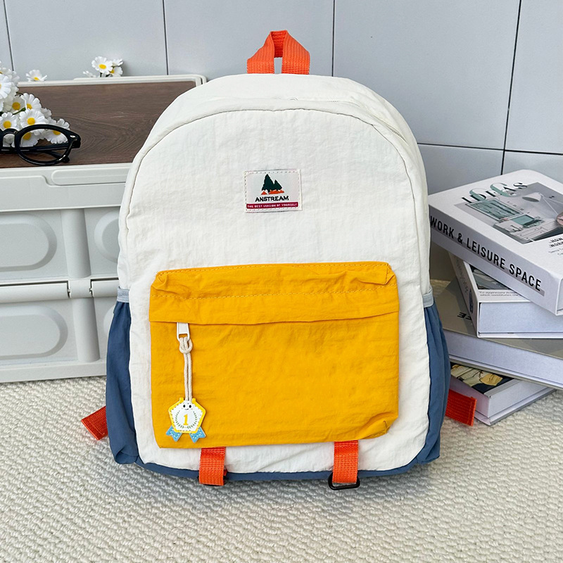 Nueva mochila de color para niños mochila de jardín de infantes para niños niñas viajes de ocio mochila ligera