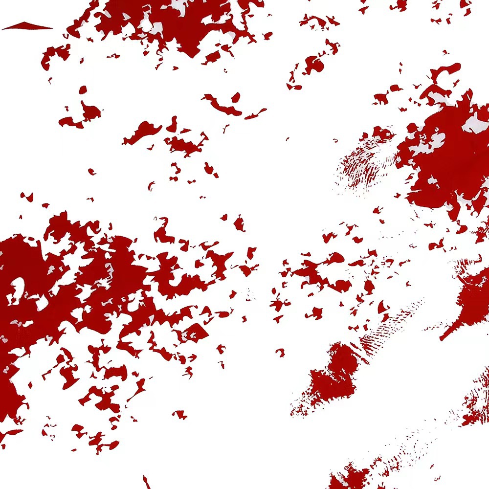 Disposición de escenas de comercio electrónico transfronterizo delantal de sangre de Halloween cosplay zombie carnicero manchas de sangre delantal manto de mesa