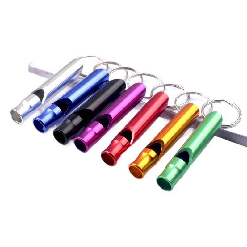 Large Outdoor Survival Whistle Referee Sports Teacher Emergency Kidsren's Basketball Training Life-Saving Aluminum Alloy Whistle