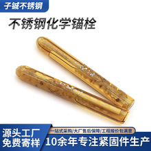 厂家批发304不锈钢化学锚栓新款m16特殊埋入式定型源头工厂