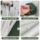 Mu Meng Kidsren's Raincoat for Primary School Students to Go to School, Boys and Girls Long Full-Body Rainproof Poncho with School Bag