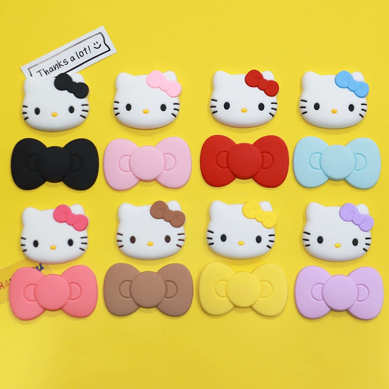 Small three dimensional accessories with bow, slippers, phone case