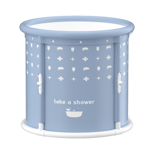 Household large constant temperature installation-free folding bathtub adult model one-second open bathtub children's thickened bathtub