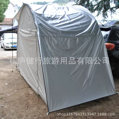 extension tent car tent with: Avtomobil dam çadırları - multifunctional-silver-coated-rain-cover-double
