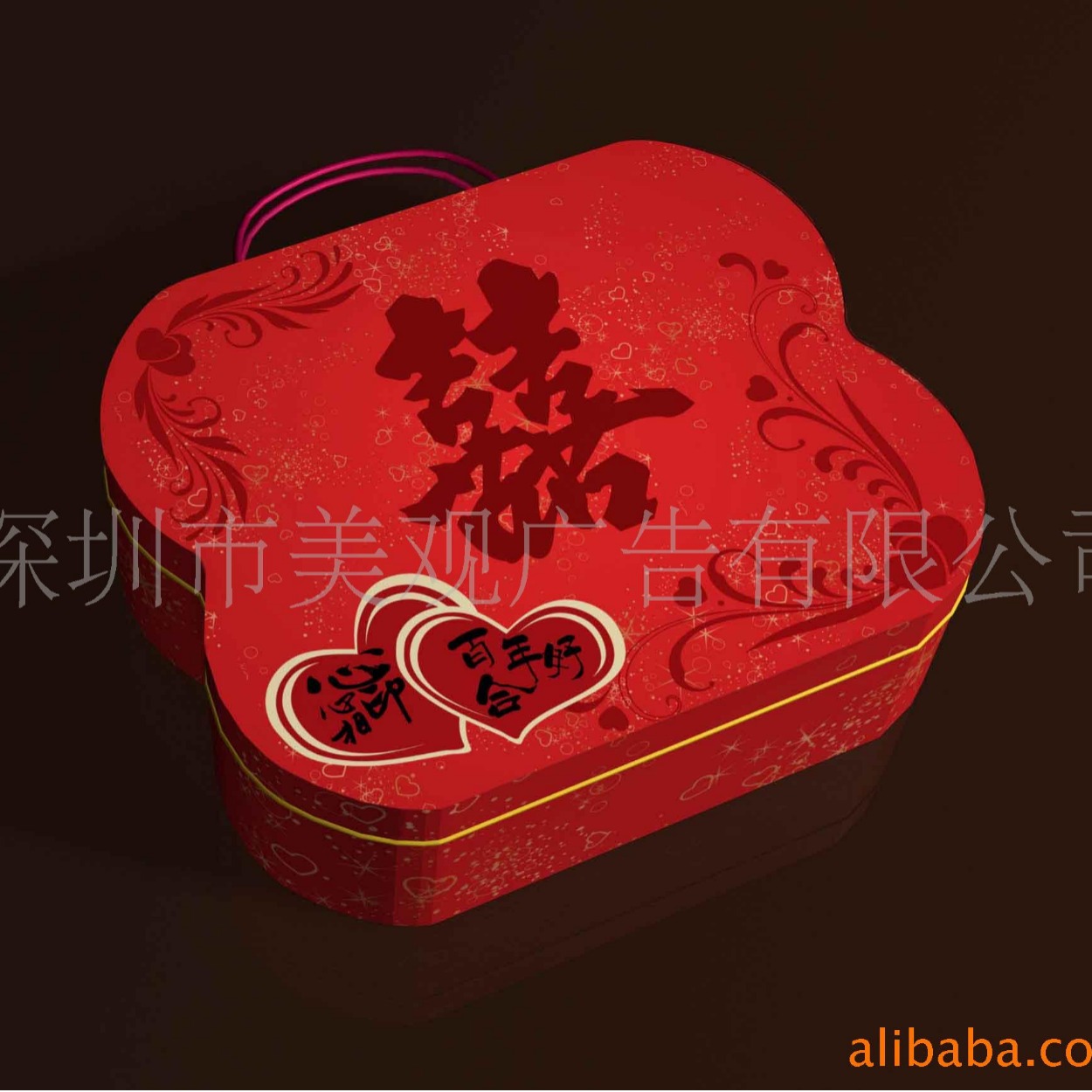 源头厂家 优惠供应精美马口铁 ML-164婚庆礼品罐