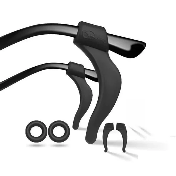 Factory direct glasses silicone ear hook sports non-slip earmuffs silicone candy-colored glasses non-slip ring Earmuffs Ear hooks