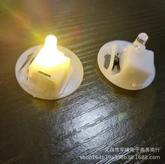 Led電子キャンドルベースライトdiy発光置物ムーブメントクリスマスツリー小夜ライト発光玩具ベースアクセサリー