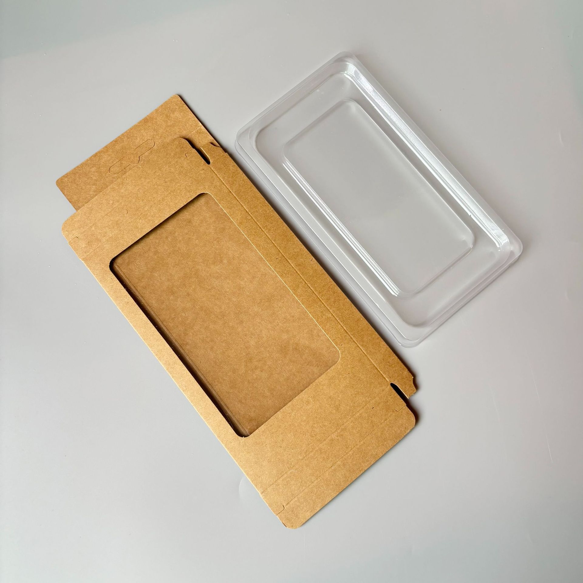 Caja de embalaje para teléfono móvil en blanco, caja protectora para Apple 16, caja de papel para funda protectora Xiaomi, caja de papel kraft, caja de embalaje universal image 8