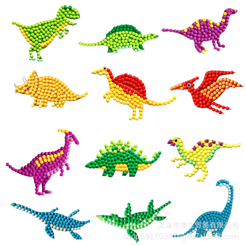 2026 nuevo 5D aleatoriamente pegatinas de diamante artesanía infantil DIY pegatinas decorativas pegatinas de refrigerador personalizados