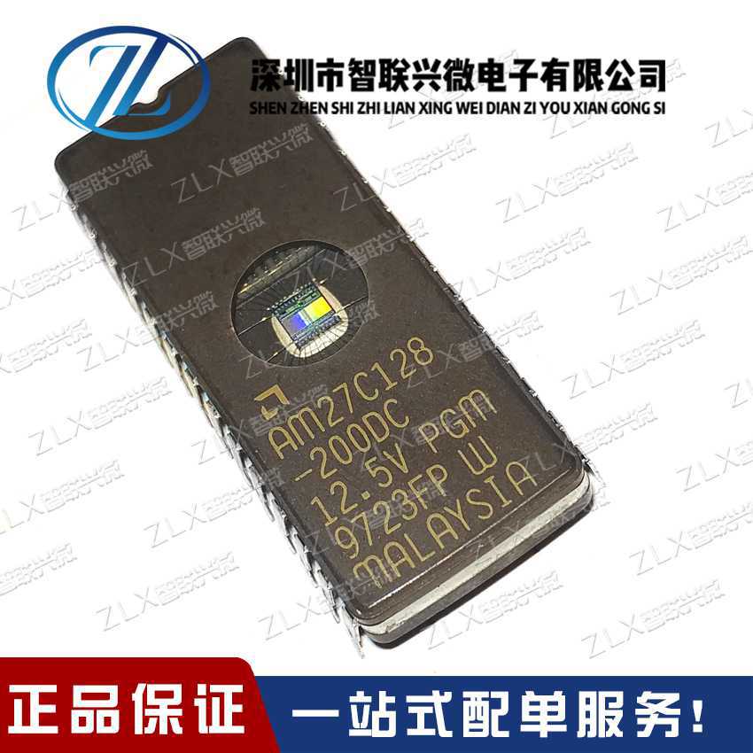 进口芯片  AM27C128-200DC  AM27C128-200DI OTPROM 存储器 现货