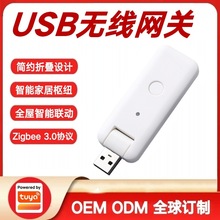 涂鸦方案Zigbee无线智能网关智能家居控制中心USB插入式迷你网关