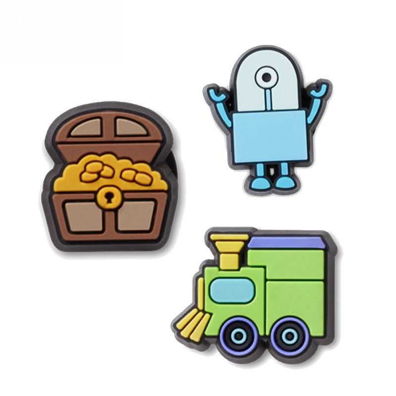 新しい下駄花シリコーン靴バックルソフト接着剤 diy 靴アクセサリー取り外し可能なアクセサリー工場卸売モール同じスタイル