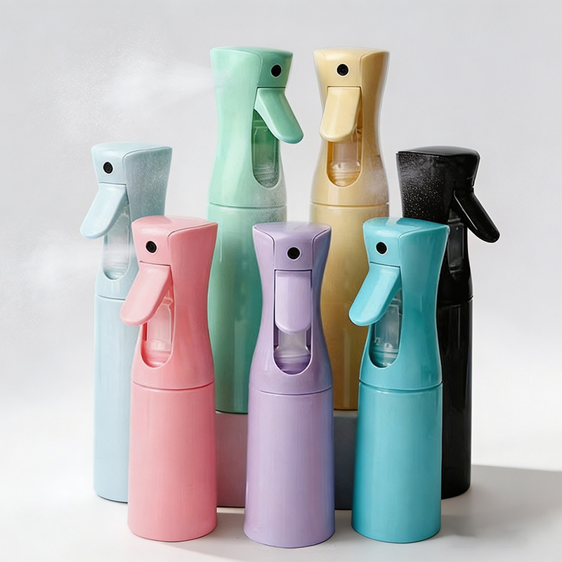 Ultra-Fine High-Pressure Spray Bottle, Alcohol Spray Bottle, Small Bottle, Fine Mist Travel Refillable Press-Type Storage Plastic Spray Bottle