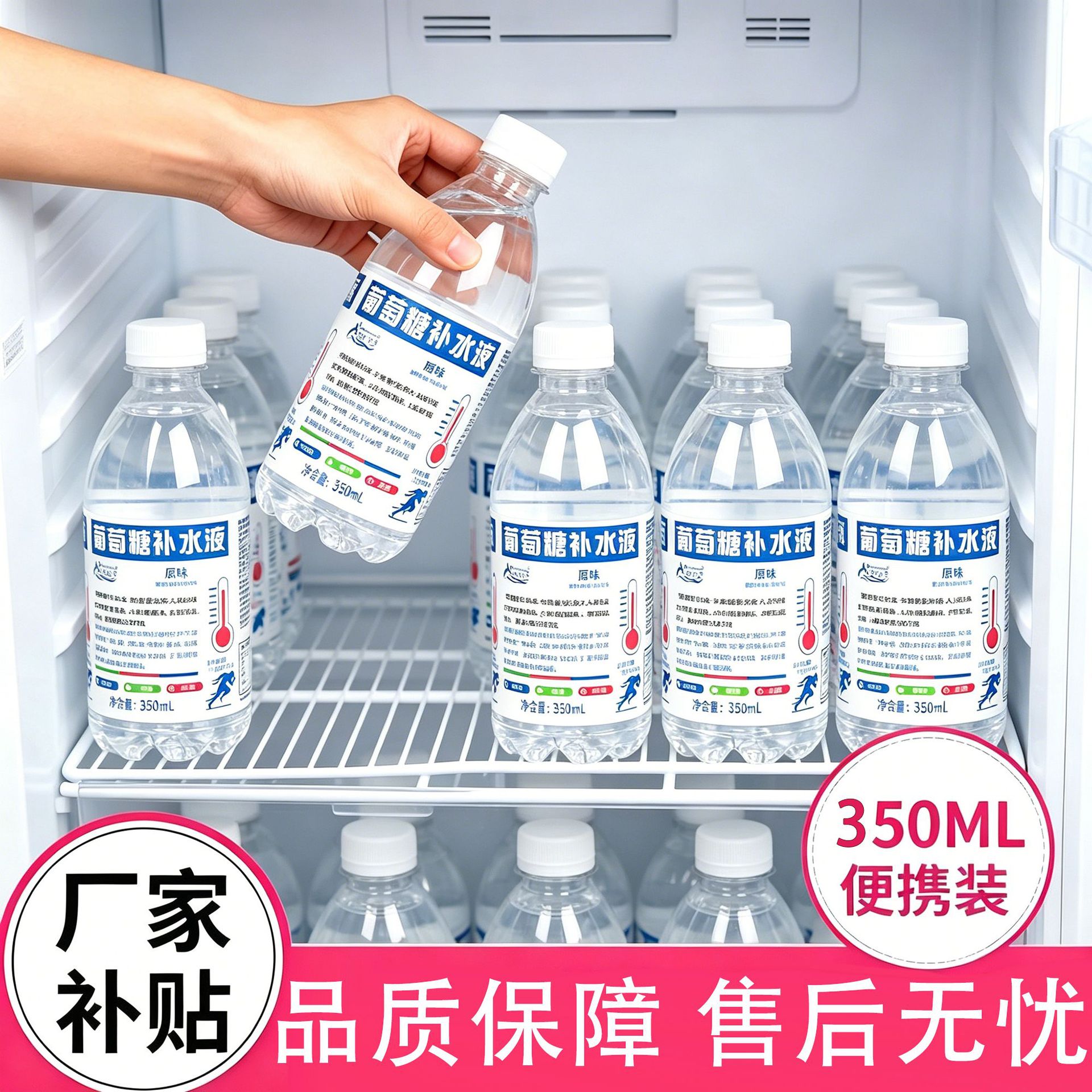 [Great Value] Glucose Hydration Liquid, Whole Box of 350Ml/Bottle, Popular Sports Drink for Energy and Hydration