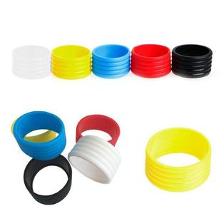 Pickleball Racket Handle Cover Silicone Anti-Slip Ring Curved Anti-Slip Silicone Cover Fixed Rubber Ring Protective Cover Sealing Ring