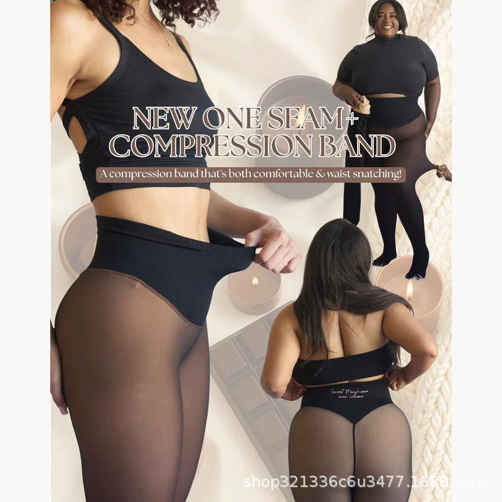 Tk New Wool-Lined Translucent Leggings with Single-Line Stitching on the Front and Back, Cross-Border Winter Warm One-Line Leggings Tk New Wool-Lined Translucent Leggings with Single-Line Stitching on the Front and Back, Cross-Border Winter Warm One-Line Leggings