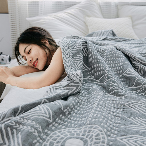 Class A three-layer gauze pure cotton towel quilt summer blanket towel blanket office nap blanket air conditioning cover blanket bed cover