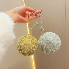 新款跨境歐美復古女晚禮服時尚宴會手拿包鑲鑽單肩斜挎手提晚宴包