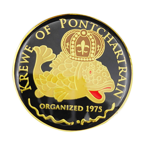 Manufacturer round wholesale Chinese Academy of Sciences badge, school badge, custom metal commemorative medal, school badge, class badge customization