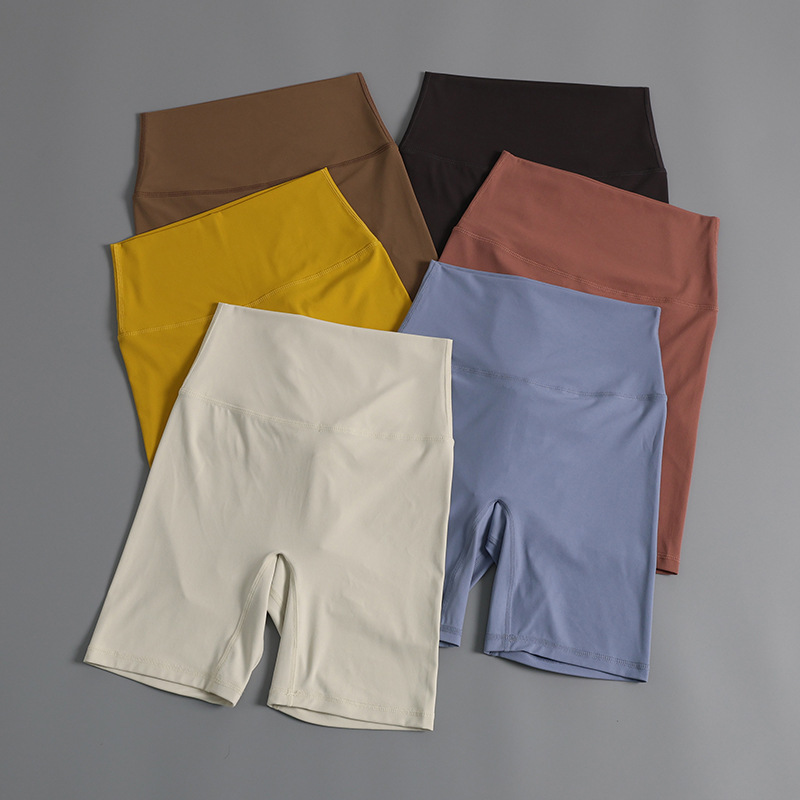 Yoga Pants Women's Summer Quick-drying Thin Riding Pants Base Sports Hip-lifting Slimming Five-point Fitness Sports Shorts Women