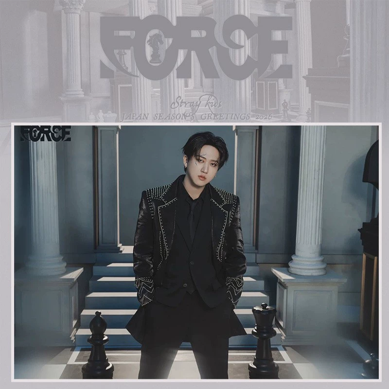 Straykids 2026 предпросмотр календаря самоклеящийся постер, настенная наклейка, 12 вариантов