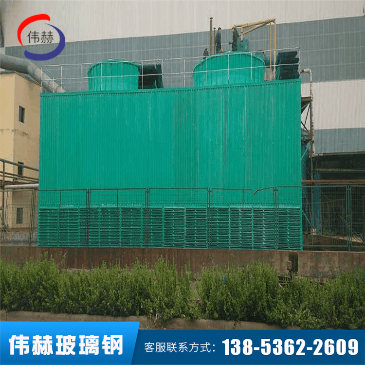 玻璃钢方形冷却塔 玻璃钢横流式冷却塔 玻璃钢喷雾式冷却塔