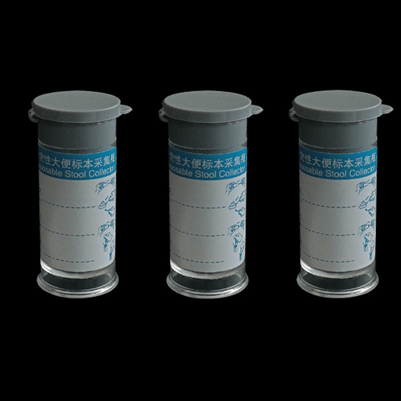 disposable stool specimen collection bottle for export plastic ps transparent stool cup laboratory test urine cup