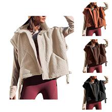 L 37401 Fuzzy shearling vest ë�����������ŷ���¿�