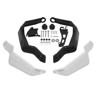 Motorcycle front windshield XL750 Transalp modified car - white-handlebar-handguard