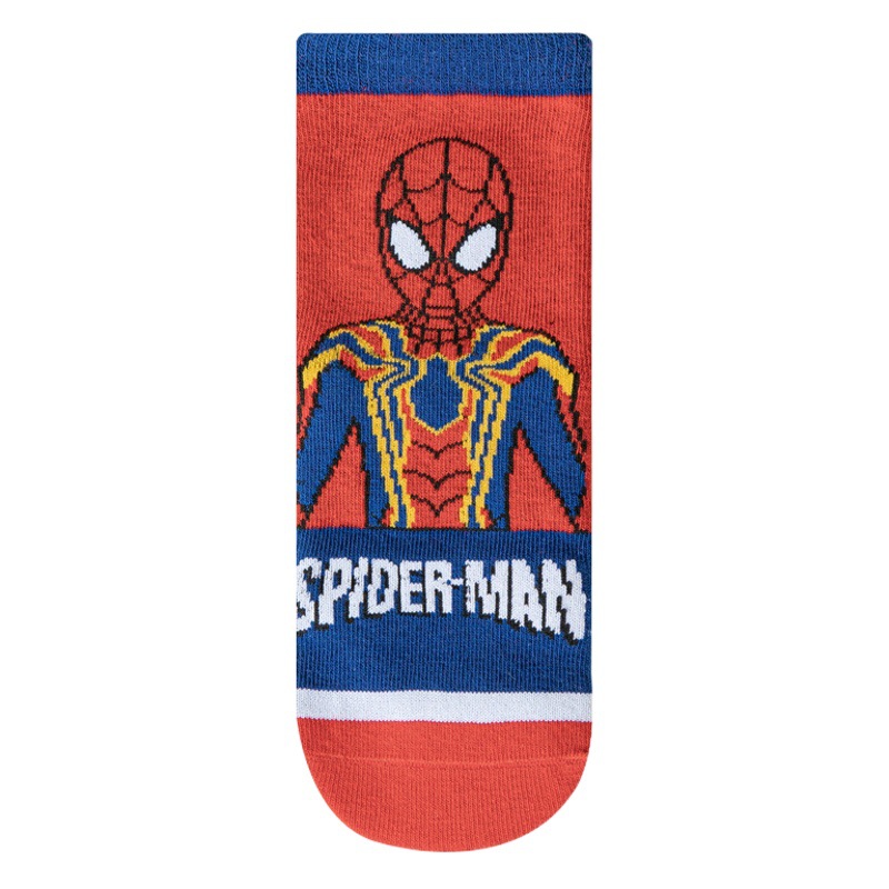 Calcetines para niños para primavera y otoño, transpirables y absorbentes del sudor, calcetines de media pantorrilla de algodón peinado, calcetines de dibujos animados para otoño e invierno para niños mayores y estudiantes uiol.