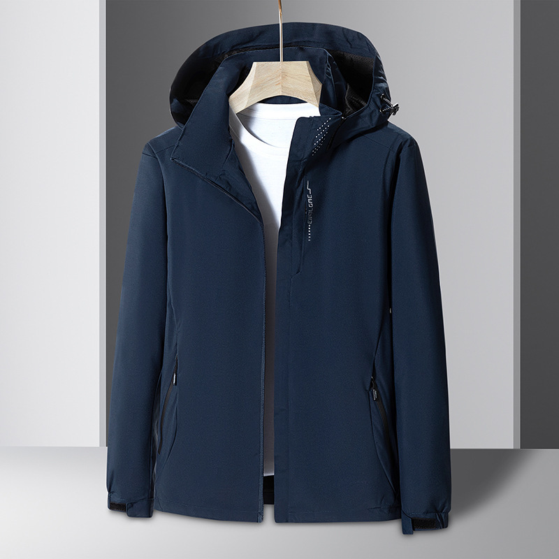 Chaqueta deportiva para hombres 2024 primavera nueva moda casual vestir impermeable chaqueta al aire libre ropa de hombre image 10
