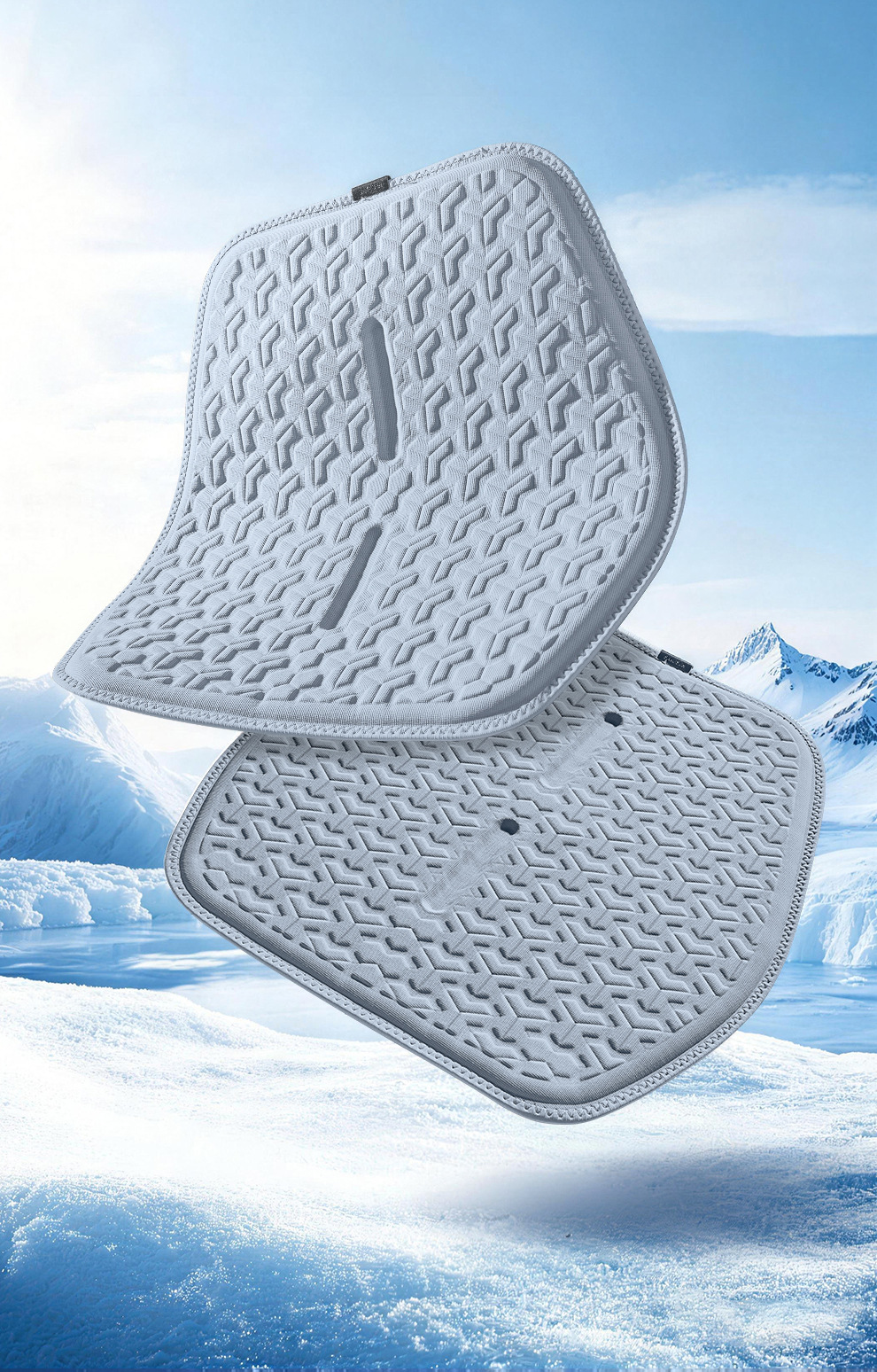 Amazon Car Seat Cushion, All-Season Model, Summer Ice Silk Cooling Pad, Gel Seat Cushion, Honeycomb Office Cooling Pad