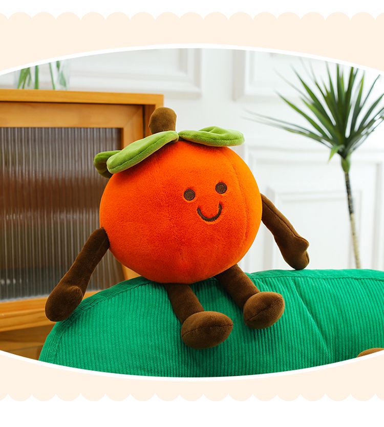 Plush Toy Persimmon Doll, Super Soft Doll, Birthday Pillow, Wedding Gift