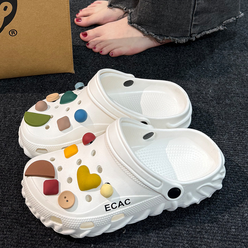 신발 버클 화이트