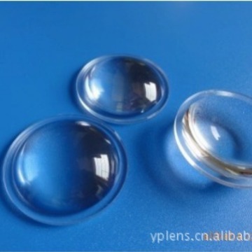 惠州市厂家热销供应38mm大功率手电筒 LED凸 LED手电棱镜光学透镜