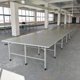 Factory combination clothing cutting table cutting chopping board table sewing table stainless steel edge cutting table