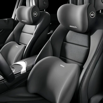 Car headrest and lumbar support memory foam shoulder pillow, car cushion, lumbar support, car neck pillow, cushion, car neck pillow