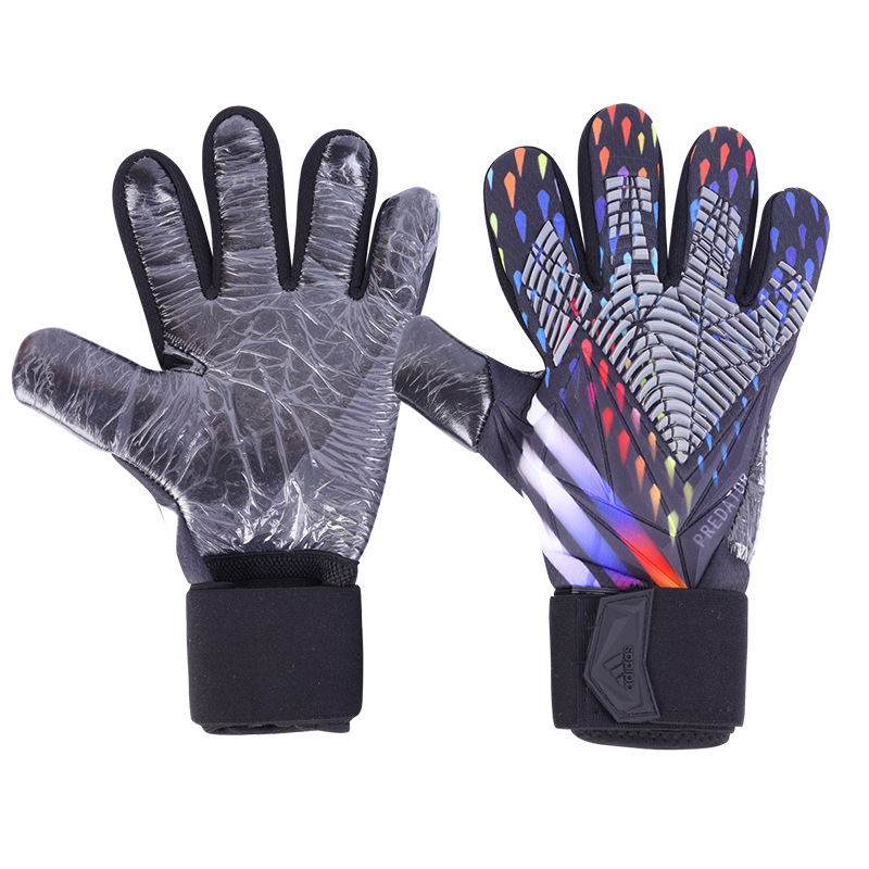 Guantes de fútbol profesional para niños adultos engrosados guantes de portero anticolisión deportes guantes de portero