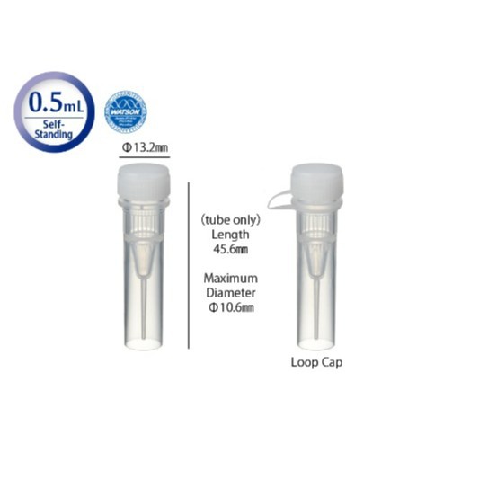 WATSON沃森1394-050-SS-CS原装0.5mL无O型圈螺旋盖离心管代理直销