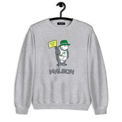 韩国MALBON新款高尔夫服装男女同款长袖休闲百搭卫衣