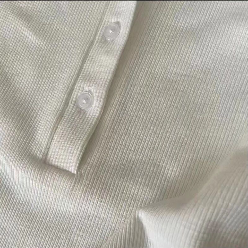 秋冬の女性用ピットストライプ長袖Tシャツ、新しいゆったりとしたインナー、多用途、スリム、シンプル、無地、ウエスタンスタイルのボトムシャツ|undefined