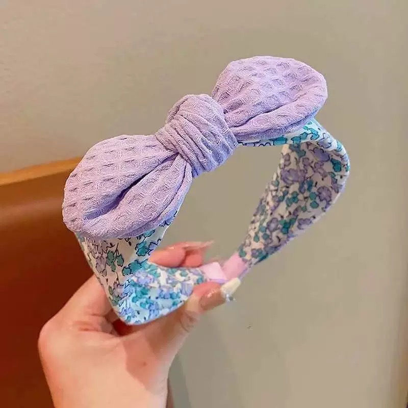 41 # flor púrpura broche de pelo