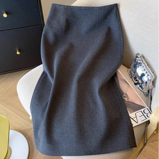 ��ʽ�p����|���|ë�ػ�ɫ����ȹ2026�ﶬͨ�ڸ����_��ֱͲë��ȹ