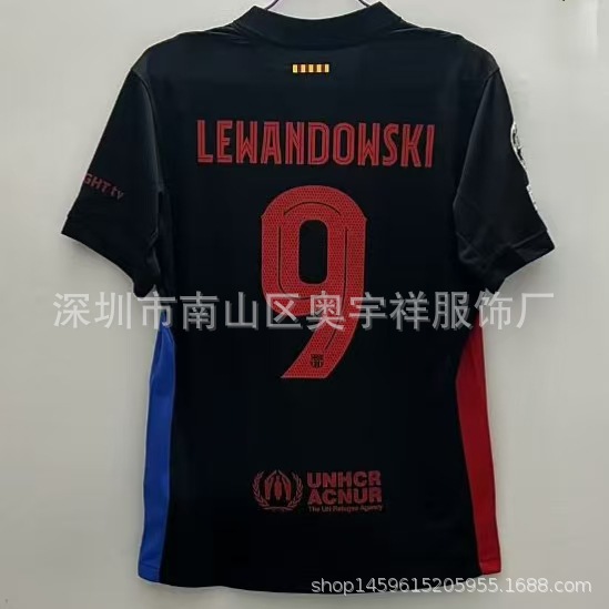 Venta al por mayor 24-25 Barcelona Real Madrid camiseta No. 19 Yamal No. 20 Olmo No. 9 Mbappé camiseta de fútbol